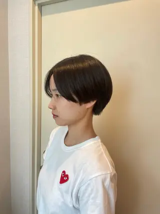 ショート tsuki /天王寺 /カラー/ボブカットのヘアスタイル