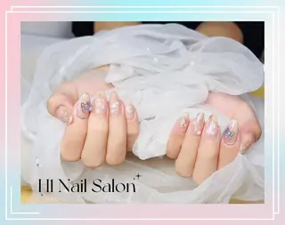 セミロング H1 ネイル サロンのネイルデザイン