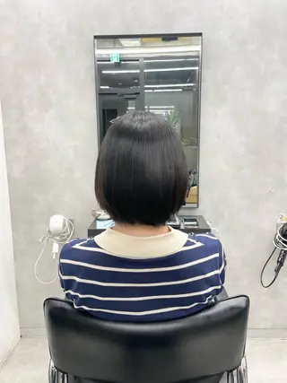 ショート 角田 萌夏のヘアスタイル
