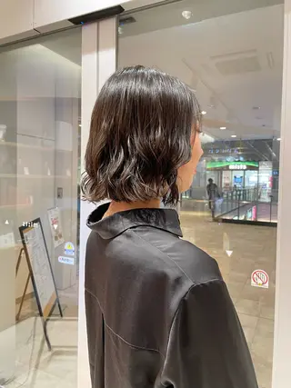 パーマ ボブパーマ 井山咲良のヘアスタイル