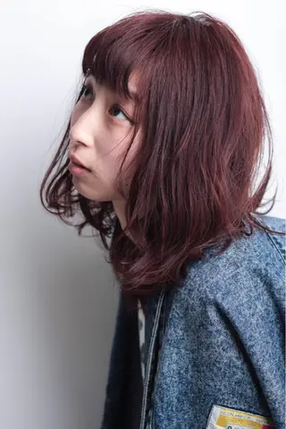 ミディアム カラー RESBORN所属・長岡 大偉のヘアスタイル