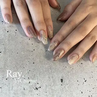 ネイル Ray. ／綺麗目ニュアンスのネイルデザイン