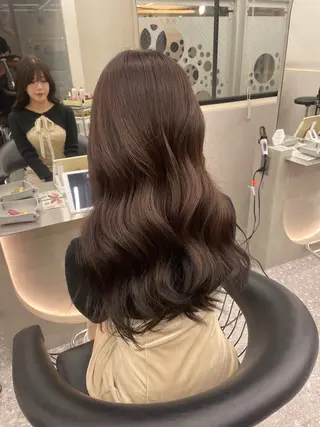 ロング カラー 韓国ヘア/レイヤー Londエレンのヘアスタイル