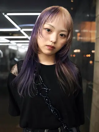 ロング カラー 似合わせスタイル Kaito🦕のヘアスタイル
