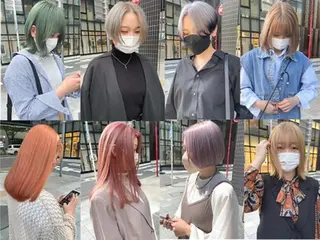 カラー inq sakae所属・りん🌷︎名古屋 透明感カラー/カットのヘアスタイル