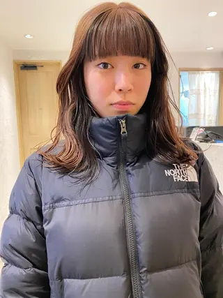 ミディアム 💫扱いやすい ／レイヤー/小林陸のヘアスタイル