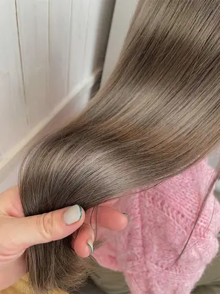 ミディアム パーマ カラー キッズ ヘアアレンジ メンズ ROW町田🌿 大人可愛い/艶髪改善のヘアスタイル