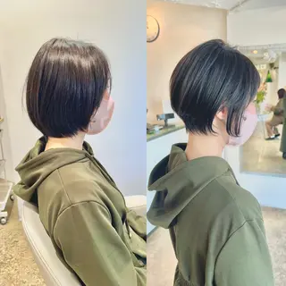 ショート ショート/ボブ/縮毛 三上達大のヘアスタイル