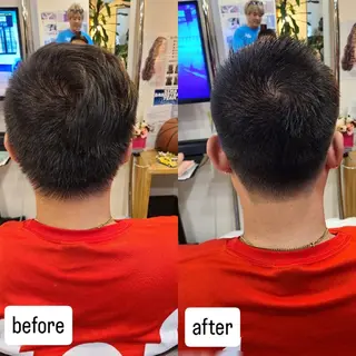 メンズ シ マのヘアスタイル