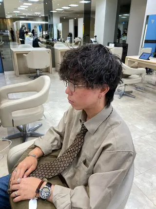 パーマ メンズ 湘南/メンズパーマ/ 支持率No.1ユチカのヘアスタイル