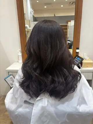 セミロング EARTH  高田馬場所属・earth高田馬場 青山のヘアスタイル