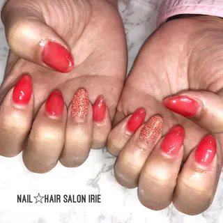 ネイル Hair salon Irie所属・與儀 知佳のネイルデザイン