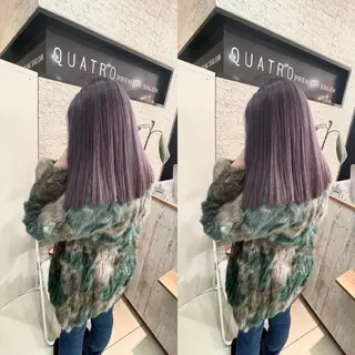 ミディアム Y Uのヘアスタイル