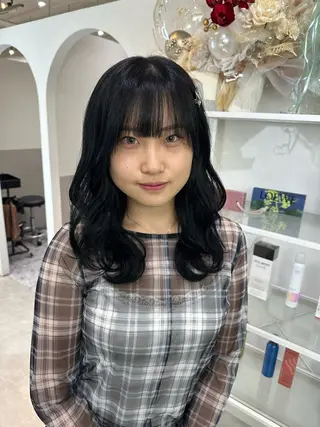 ミディアム カラー 🪞個室サロン/韓国 艶髪/keito🪞のヘアスタイル