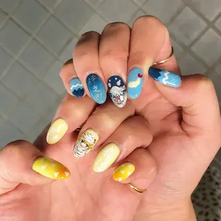 ネイル 中牟田 彩水のネイルデザイン