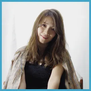 セミロング カラー 小沢 佑次のヘアスタイル