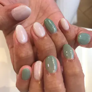 ネイル 韓国風✨髪質改善✨ 縮毛矯正✨松浦知奈美のヘアスタイル