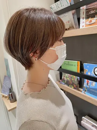 ショート 【ショート、艶髪】 新海龍哉のヘアスタイル