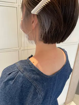 ショート カラー 鶴岡で縮毛矯正なら お任せ！ハヤシナオミのヘアスタイル