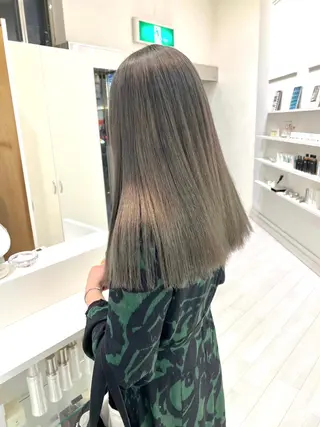 ロング ParveMix 佐々木梨紗🤍のヘアスタイル