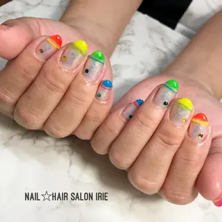 ネイル Hair salon Irie所属・與儀 知佳のネイルデザイン