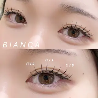 マツエク・マツパ Bianca Akagashiraのマツエク・マツパデザイン