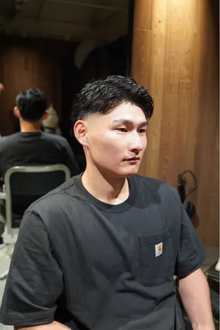 ショート パーマ メンズ GAKU 岳人のヘアスタイル