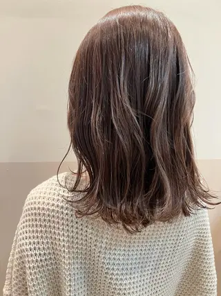 ミディアム 下山 大智のヘアスタイル