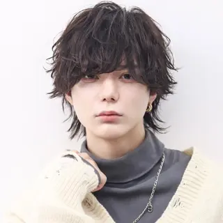 ミディアム カラー パーマ メンズ メンズ特化 😎キョウヘイ😎のヘアスタイル