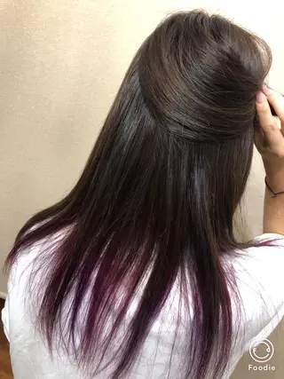 ロング カラー GOLD BLACK所属・究極の艶髪! 艶神!大矢祥央のヘアスタイル