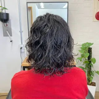 ロング パーマ メンズ メンズ特化/垣見 隼人のヘアスタイル