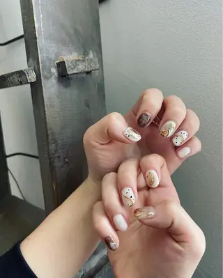 ネイル 甲府市徳行 🧸prunelleのネイルデザイン