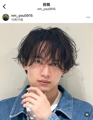 ショート メンズ ネモ ユウのヘアスタイル