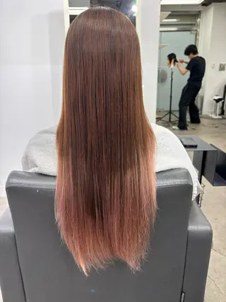 ロング 久保田 愛梨のヘアスタイル