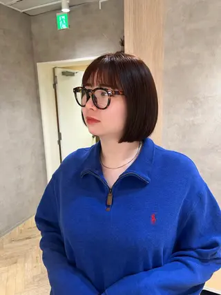 ミディアム 茂木 未海のヘアスタイル