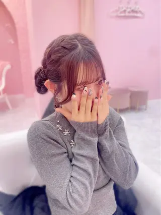 ヘアアレンジ 量産型ヘアメ🎀 松岡 野々香のヘアスタイル