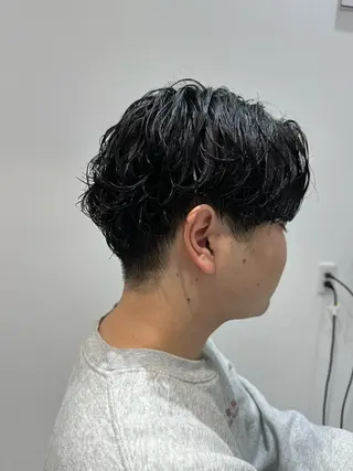 パーマ メンズ TETORA綱島所属・奥平 葵のヘアスタイル