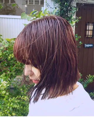 ミディアム カラー ruearle所属・たつや ・のヘアスタイル