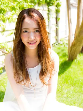 セミロング ロング カラー パーマ 松島祐介【店長/ トップディレクター】のヘアスタイル