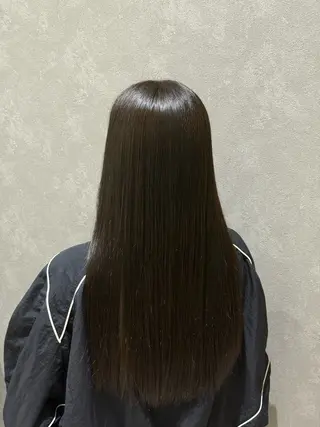ロング カラー 髪質改善カラー ゆづきのヘアスタイル