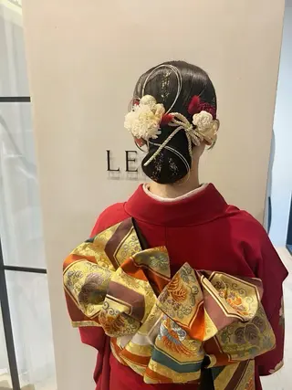 セミロング ヘアセット/金山 佐野 妃都美のヘアスタイル