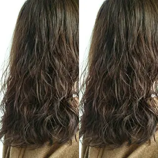 ミディアム カラー パーマ AKAMEE 表参道所属・✨360°褒められ ヘア✨️井上雄輝のヘアスタイル