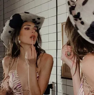 ロング なつき/艶ピンク/ girly hairのヘアスタイル