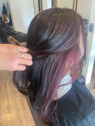 ロング カラー 美容室Limb所属・髪質改善/縮毛/小林 水葵のヘアスタイル