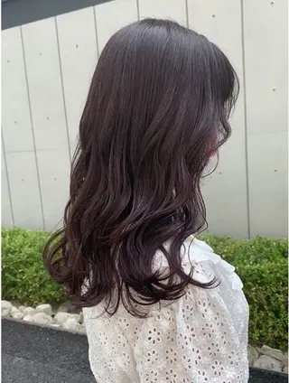 カラー パーマ 森山 陽菜のヘアスタイル
