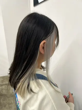 カラー やりすぎないパーマ ニュアンスパーマのヘアスタイル