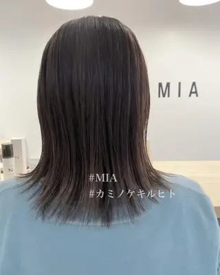 セミロング 丸みボブ　ショート ｍａｎａｍｉのヘアスタイル