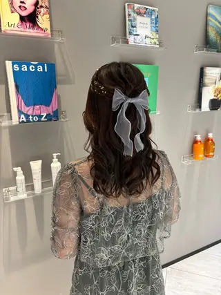 ヘアアレンジ 誰もが憧れる艶髪✨ /アレンジヘア🎀のヘアスタイル