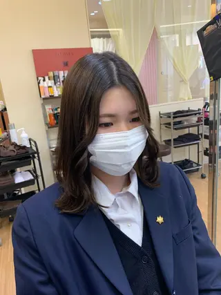 ミディアム 板倉 花連 💌リピーター様へ↓のヘアスタイル