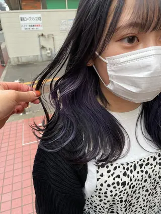 ミディアム VEGA天神 ブリーチのヘアスタイル